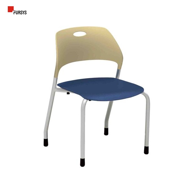 퍼시스 도서관강의실식당휴게용 의자 UCHN0001 (글라이드) 플라스틱 등좌판 (상담실, 휴게실, 강의실, 식당, 열람실, 도서관)